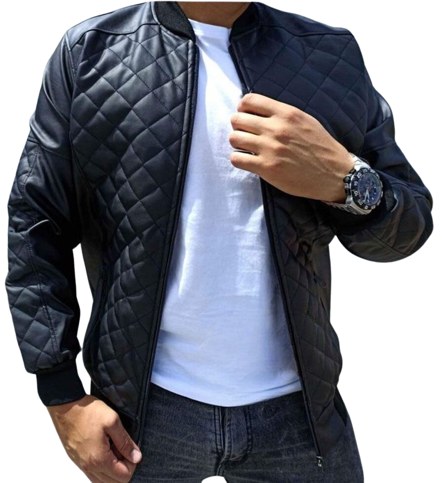 Chaqueta de Cuero Falcon - Calidad del Cuero con 60% de Descuento - Stock Limitado