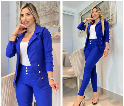 Conjunto Majestic 3 en 1 - Blazer + Blusa + Pantalón - ¡Compra 1 y Lleva 3! Últimas piezas disponibles