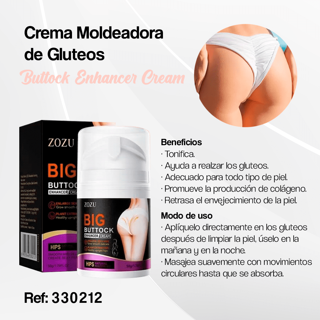 Crema Moldeadora Buttock Shape - Los glúteos de ensueño - Envío gratis solo hoy