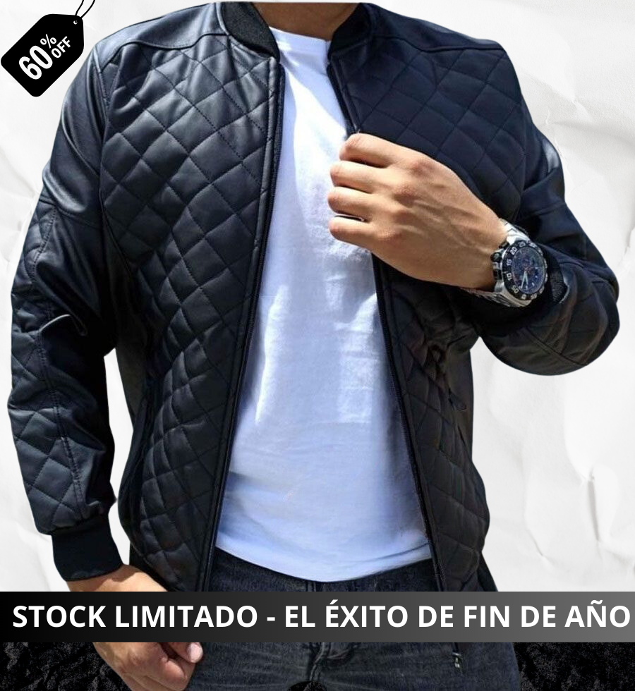 Chaqueta de Cuero Falcon - Calidad del Cuero con 60% de Descuento - Stock Limitado