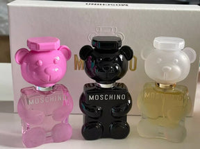 Promoción Compra 1 y Lleva 3 [1 Perfume Moschino Bubble 30 ML+ 1 Perfume Moschino Toy 2 30 ML + 1 Perfume Moschino Toy man 30 ML ¡Solo hoy!