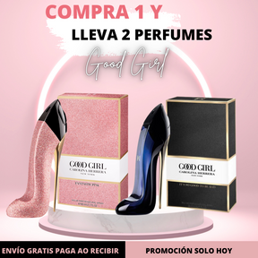 Promoción Compra 1 Y Lleva 2 Perfumes [1x Good Girl + 1x Good Girl Fantastic Pink] 80ml cada Uno