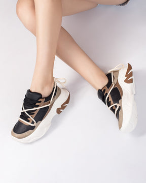 Tenis Chunky Sneakers Glamour - Con 45% de Descuento - Liquidación Total