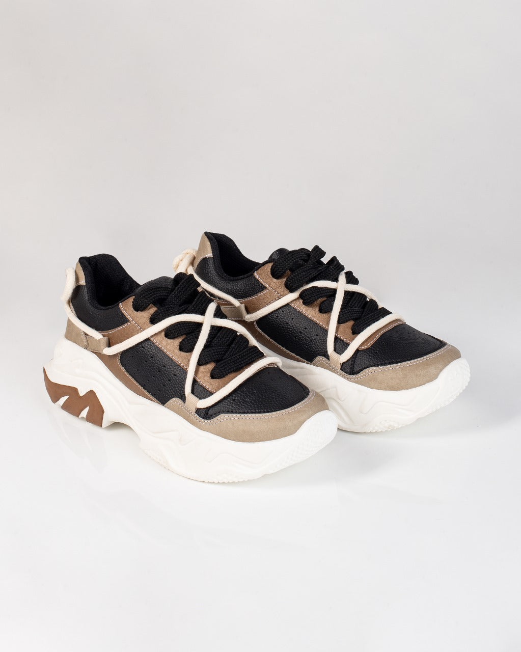 Tenis Chunky Sneakers Glamour - Con 45% de Descuento - Liquidación Total