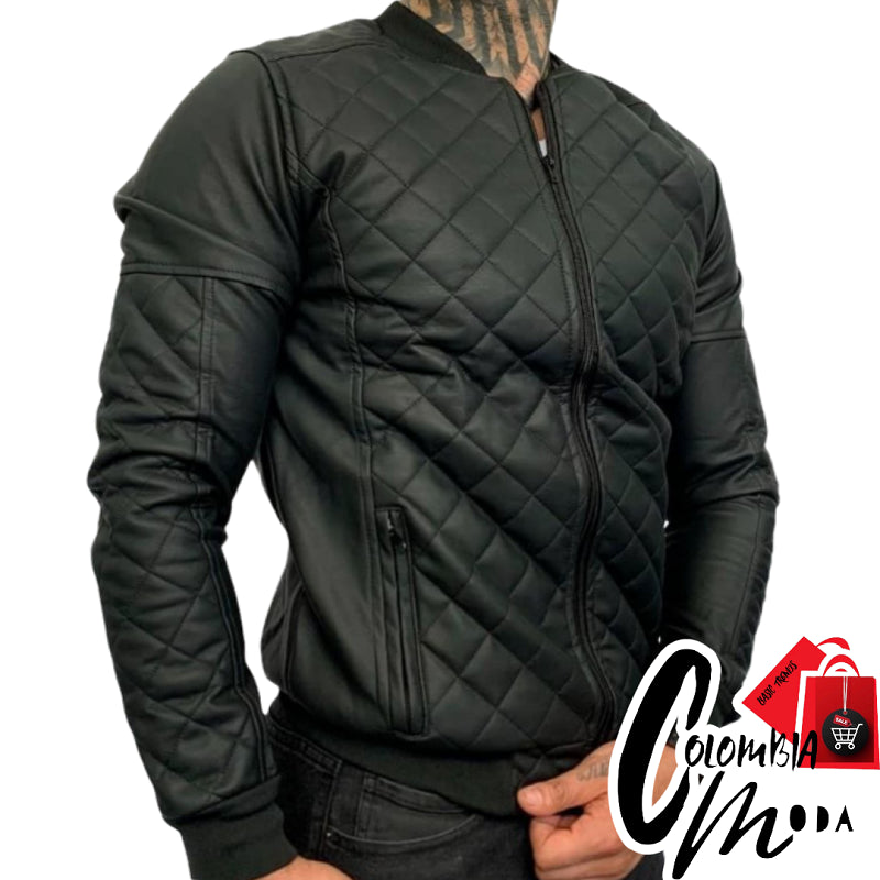 Chaqueta de Cuero Falcon - Calidad del Cuero con 60% de Descuento - Stock Limitado