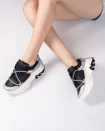 Tenis Chunky Sneakers Glamour - Con 45% de Descuento - Liquidación Total