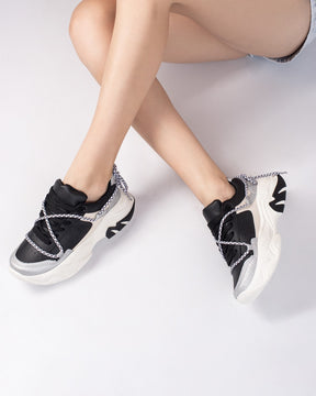 Tenis Chunky Sneakers Glamour - Con 45% de Descuento - Liquidación Total