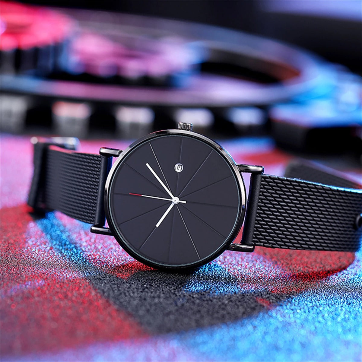 Reloj Elegante Negro Megane - Estilo y Sofisticación en un Solo Accesorio